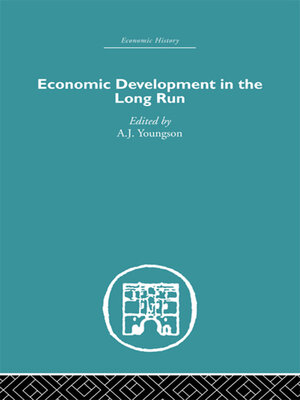 cover image of Economic Development in the Long Run